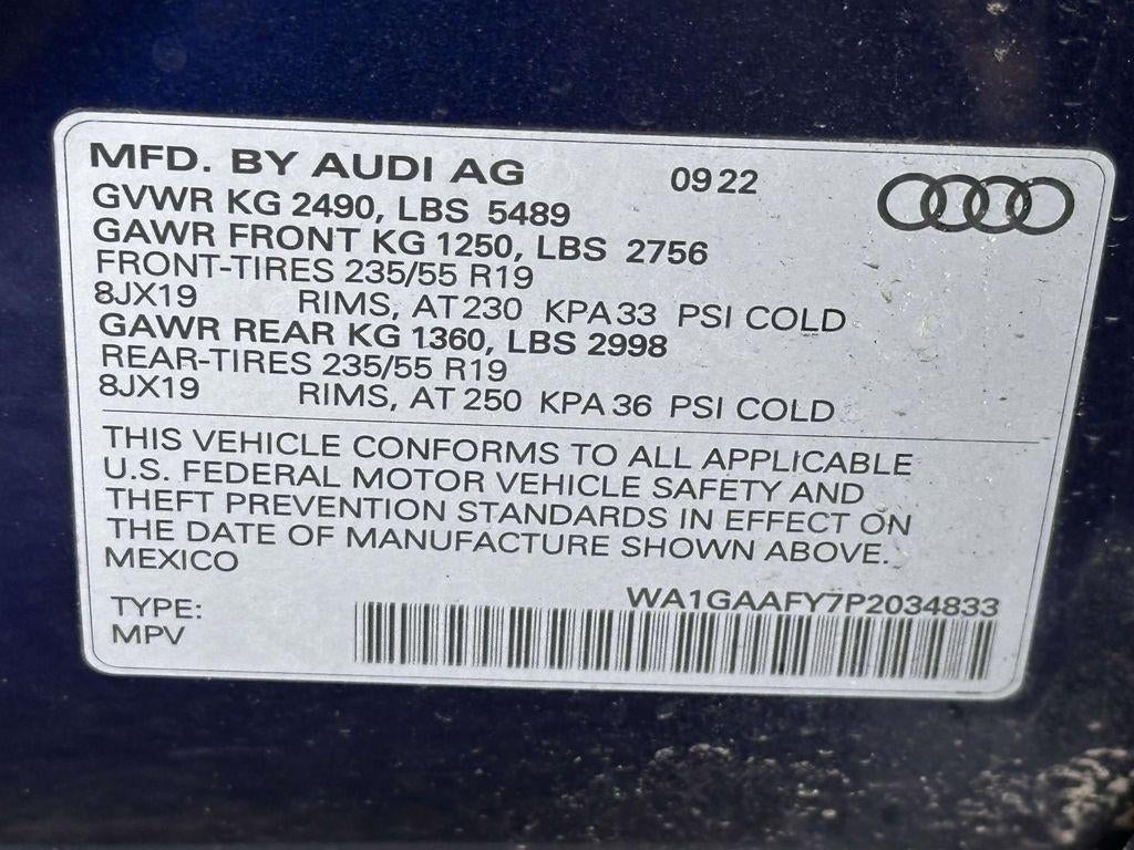 2023 Audi Q5 Premium 45 TFSI S line quattro