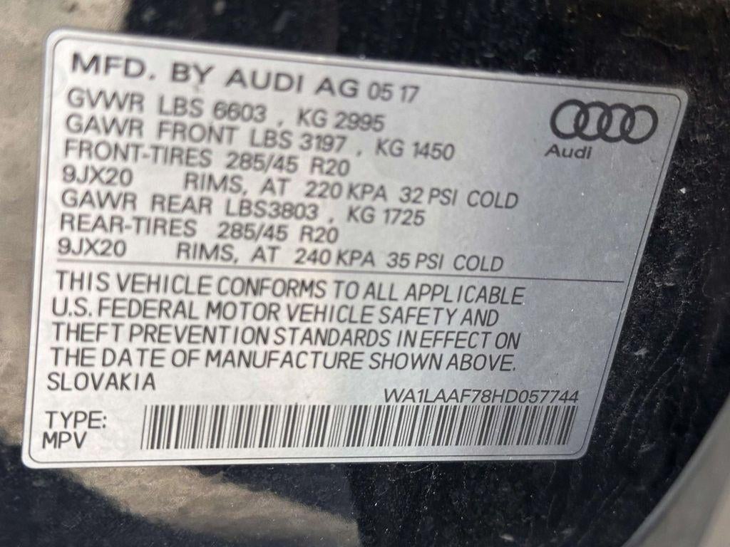 2017 Audi Q7 3.0T Premium