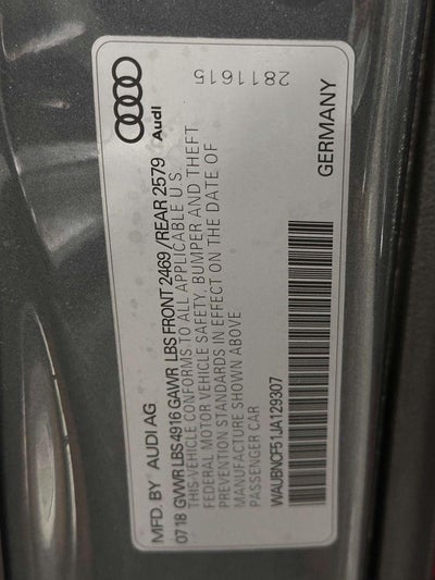 2018 Audi A5 2.0T Premium