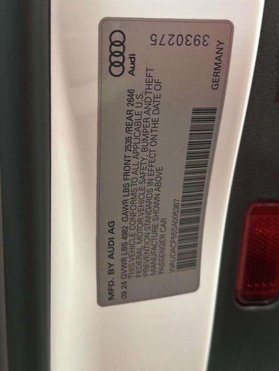 2025 Audi A5 Sportback Premium 45 TFSI S line quattro S tronic
