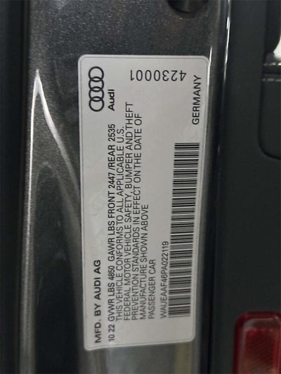 2023 Audi A4 Premium Plus 45 TFSI S line quattro S tronic