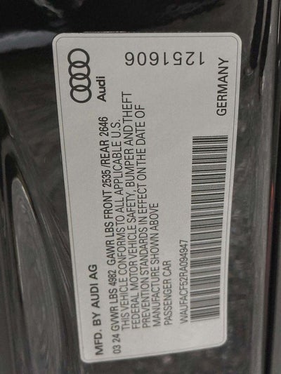 2024 Audi A5 Sportback Premium Plus 45 TFSI quattro S tronic