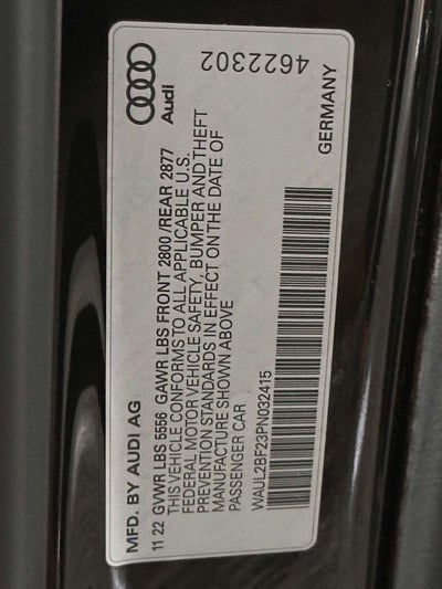 2023 Audi A6 Sedan Premium Plus 55 TFSI quattro S tronic