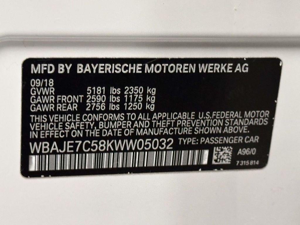 2019 BMW 540i xDrive