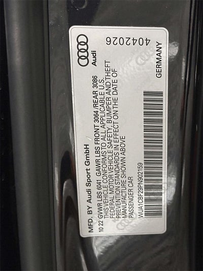 2023 Audi RS 6 Avant TFSI quattro Tiptronic