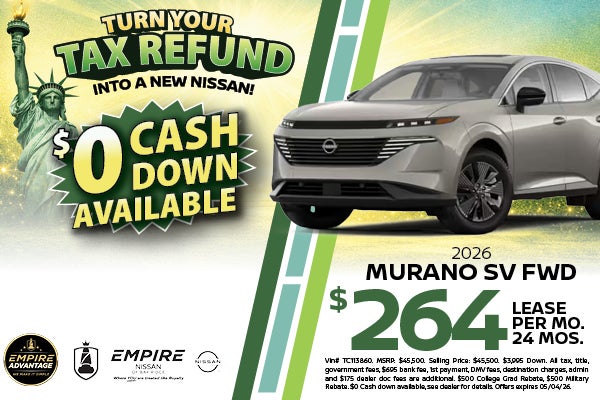 2026 Nissan Murano SV FWD