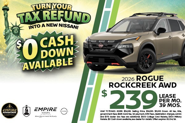 2026 Nissan Rogue RockCreek