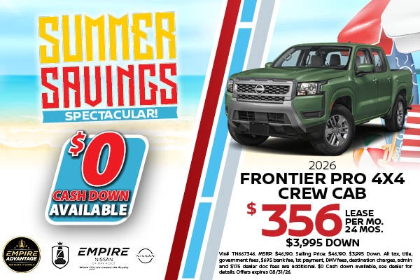 2026 Nissan Frontier Pro 4x4 Crew Cab