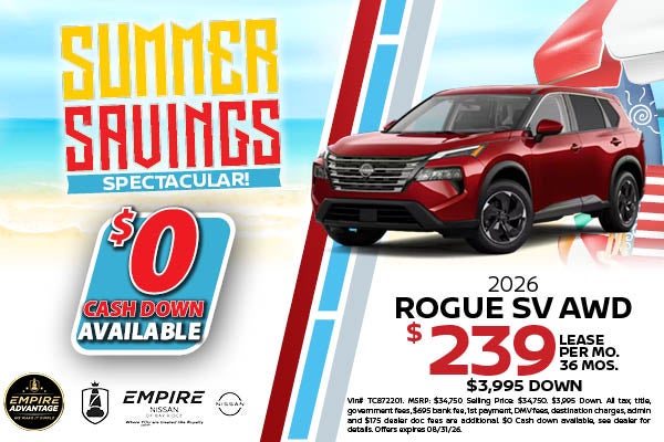 2026 Nissan Rogue SV AWD
