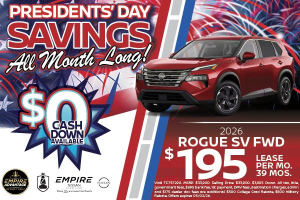 2026 Nissan Rogue SV FWD