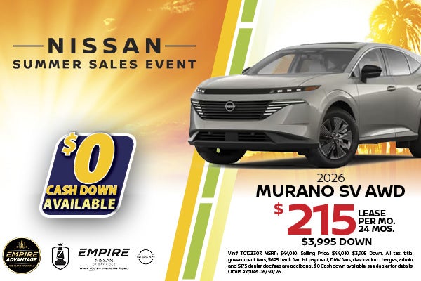 2026 Nissan Murano SV AWD