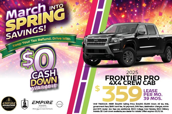 2025 Nissan Frontier Pro 4x4 Crew Cab