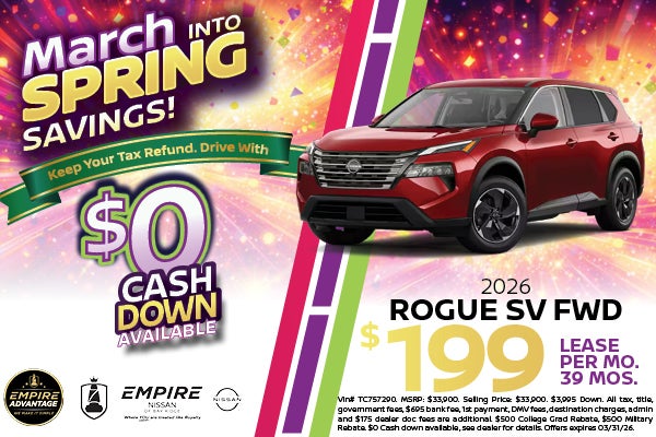 2026 Nissan Rogue SV FWD