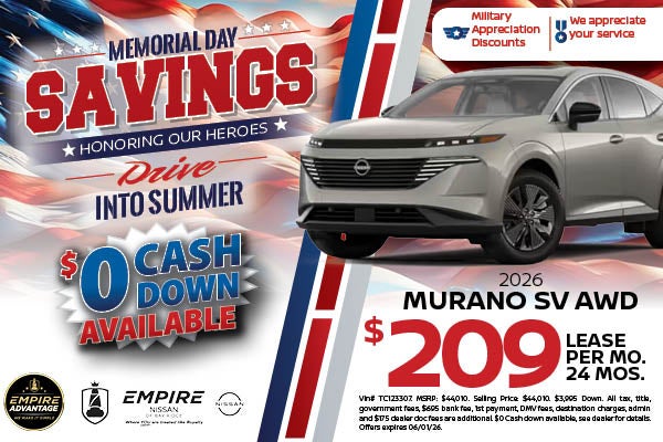 2026 Nissan Murano SV AWD