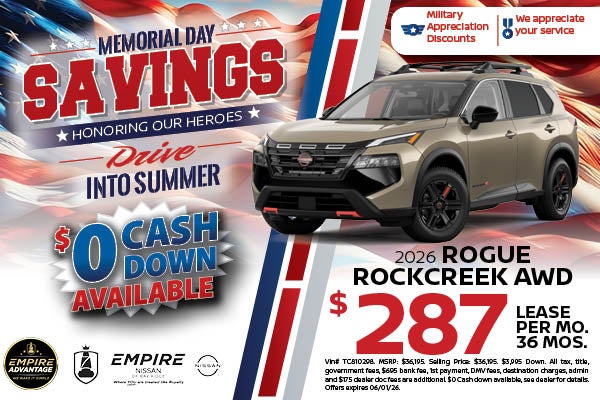 2026 Nissan Rogue RockCreek AWD