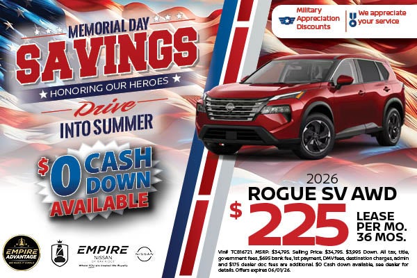 2026 Nissan Rogue SV AWD